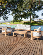 Set de Sofá, Sillón y Mesa de Exterior Pampaneira