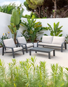 Set de Sofá, Sillones y Mesa de Exterior Setenil