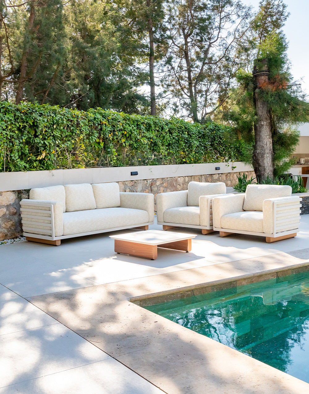 Set de Sofá, Sillones y Mesa de Exterior Sitges
