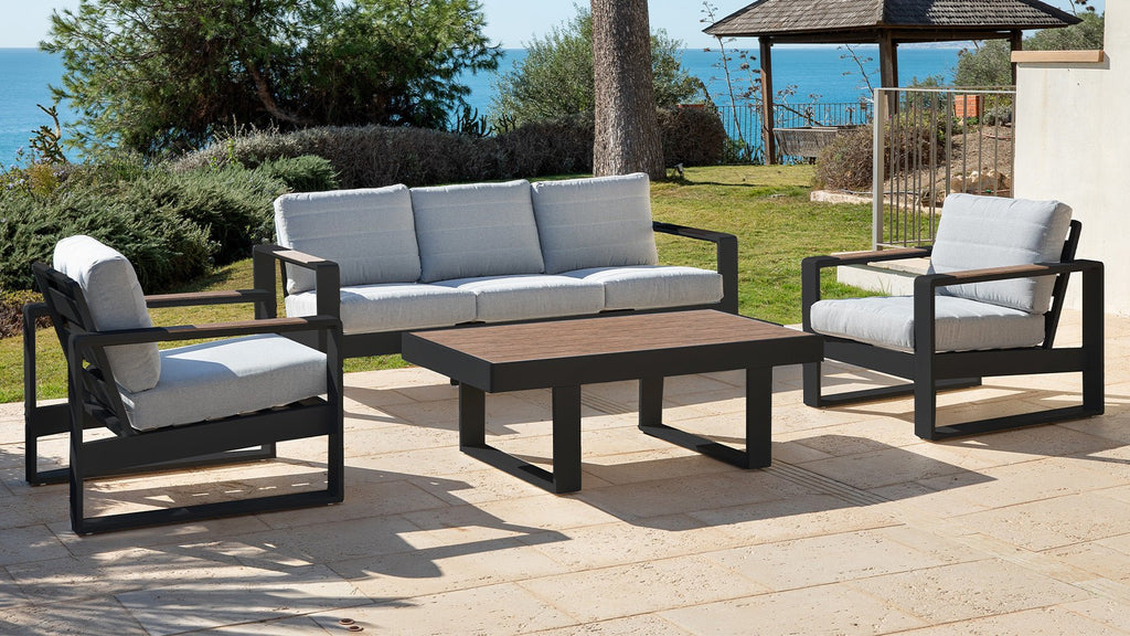 Set de Sofá y Mesa de Exterior Abanilla - #pino_y_jacaranda#