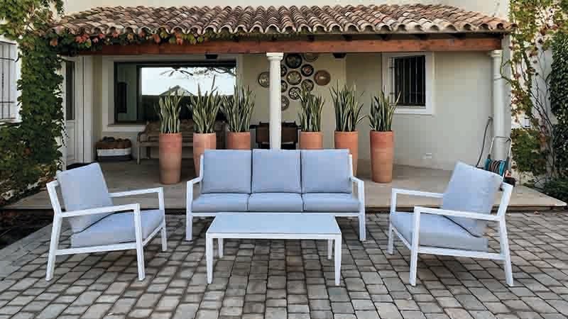 Set de Sofá y Mesa de Exterior Acebo - #pino_y_jacaranda#