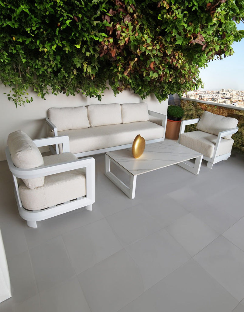 Set de Sofá y Mesa de Exterior América - #pino_y_jacaranda#