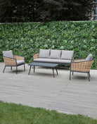 Set de Sofá y Mesa de Exterior Arjona - #pino_y_jacaranda#