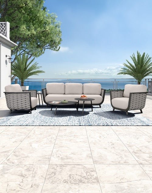 Set de Sofá y Mesa de Exterior Jaén - pino_y_jacaranda