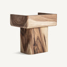 Silla baja de madera de suar Guardamar