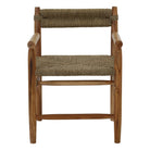 Silla con brazos de madera tropical Scheat