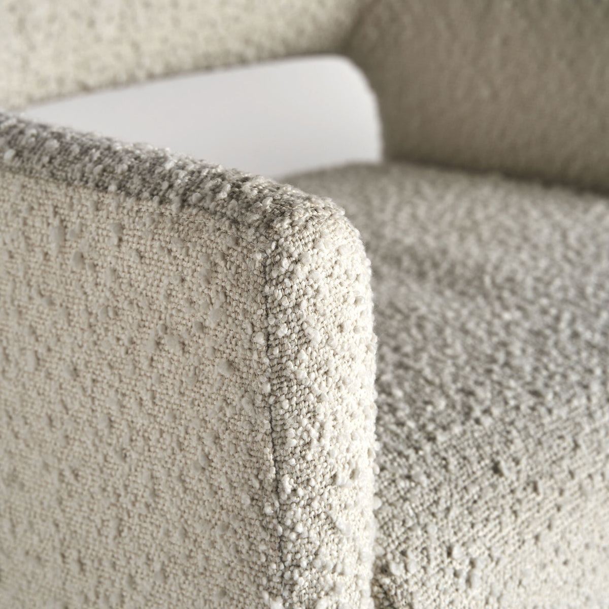 Silla de algodón bouclé Chelva