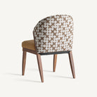 Silla de caucho y algodón mostaza Benicarló