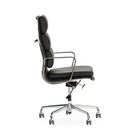 Silla de despacho de piel Montemurlo