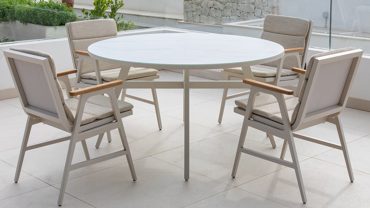 Silla de Exterior Albacete - #pino_y_jacaranda#