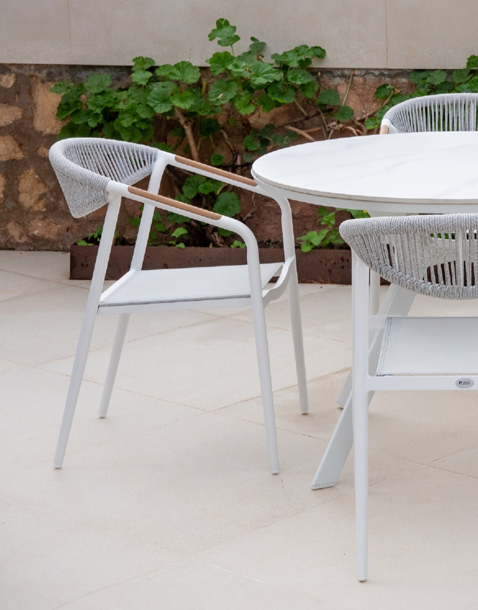 Silla de Exterior Cádiz - #pino_y_jacaranda#