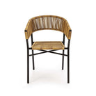Silla de exterior de metal Todi