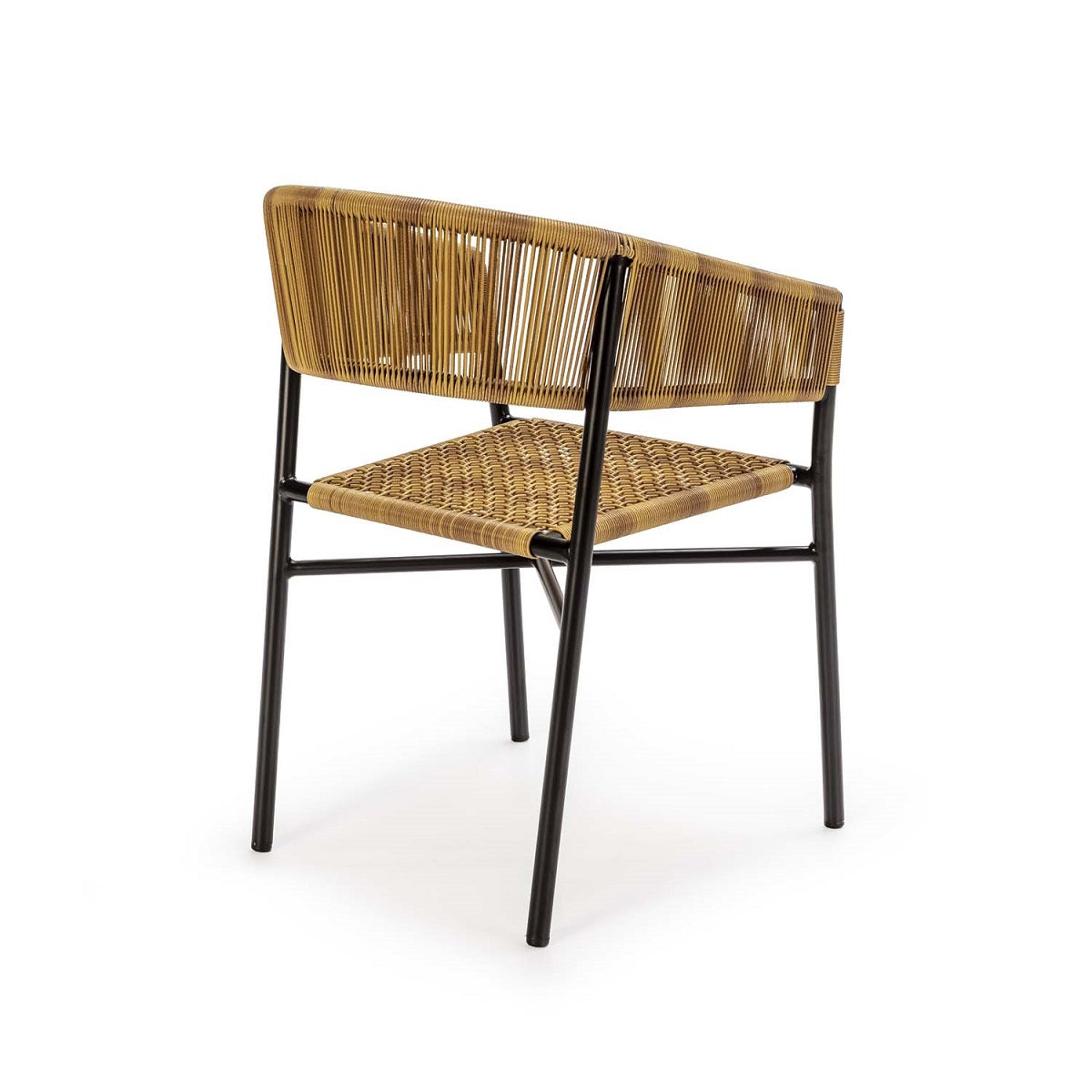 Silla de exterior de metal Todi