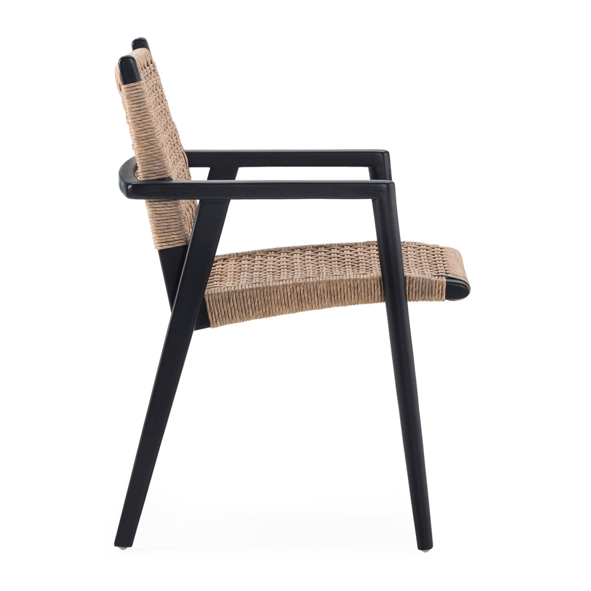 Silla de exterior de teca Cormano