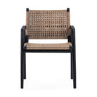 Silla de exterior de teca Cormano