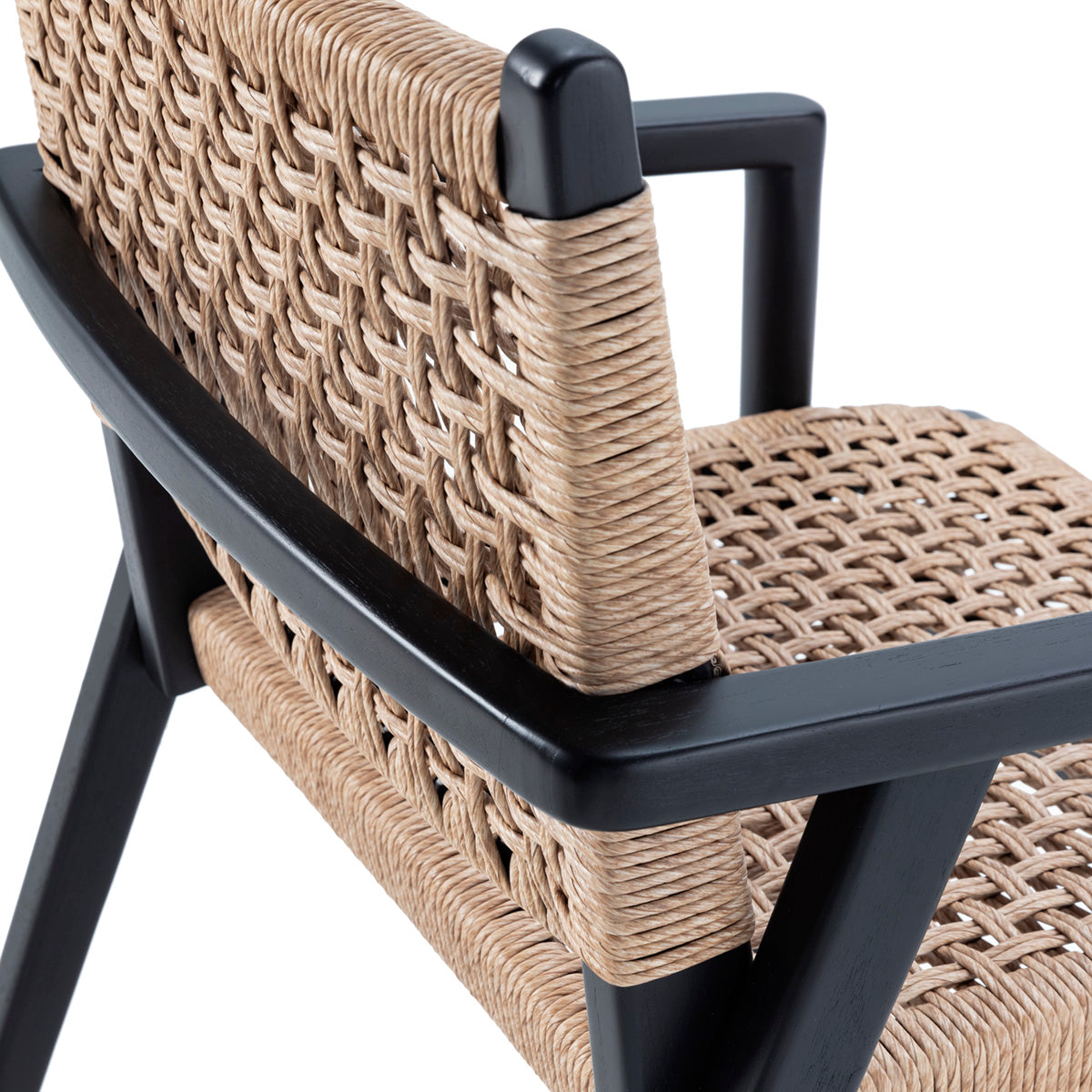 Silla de exterior de teca Cormano