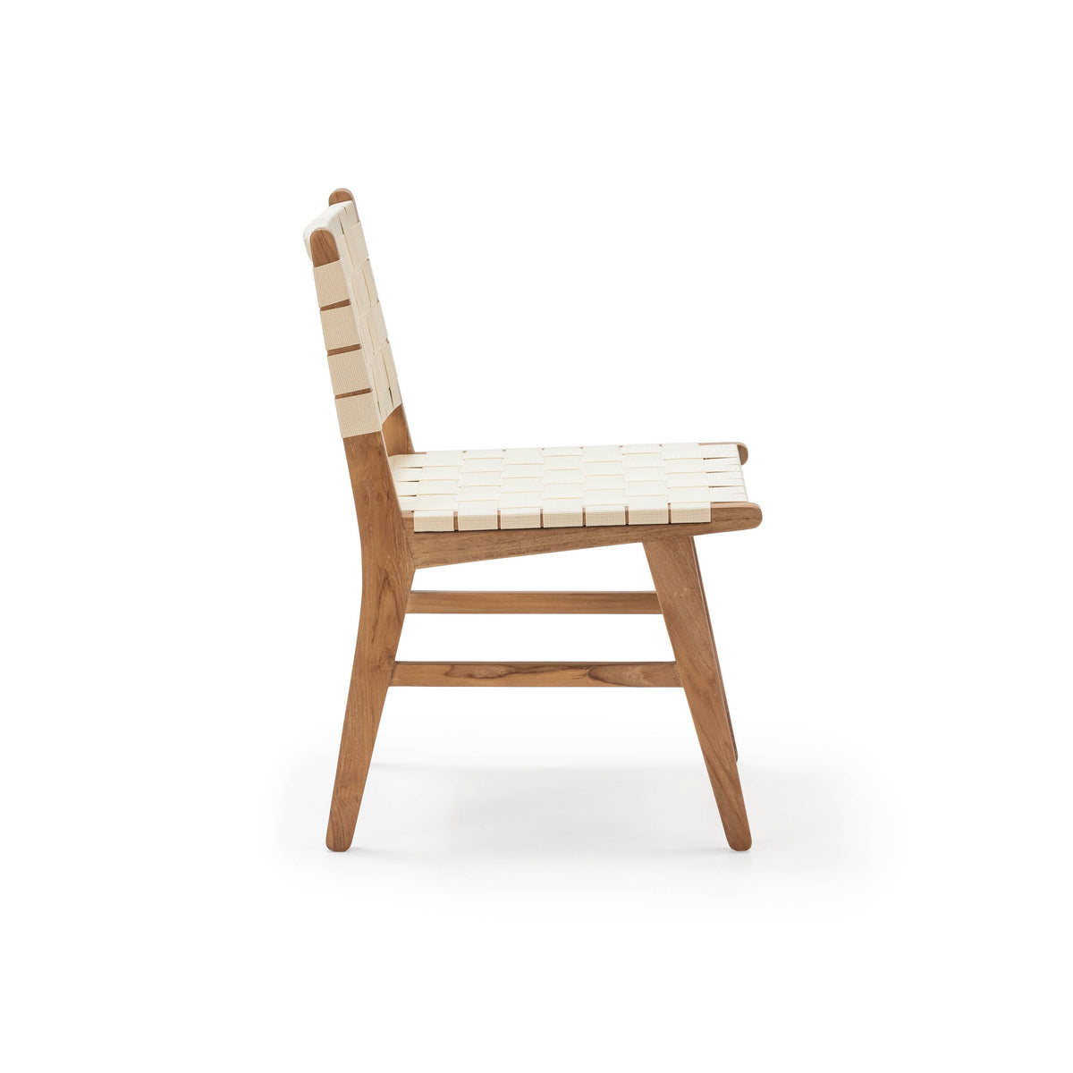 Silla de exterior de teca Fidenza