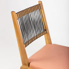 Silla de exterior de teca Monselice