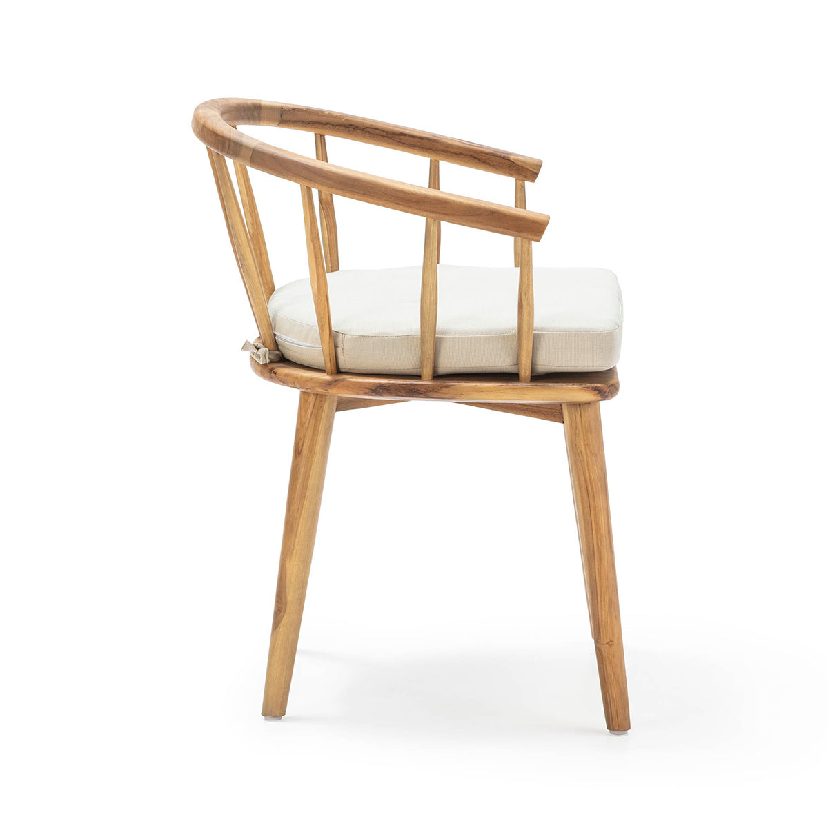 Silla de exterior de teca Seseña