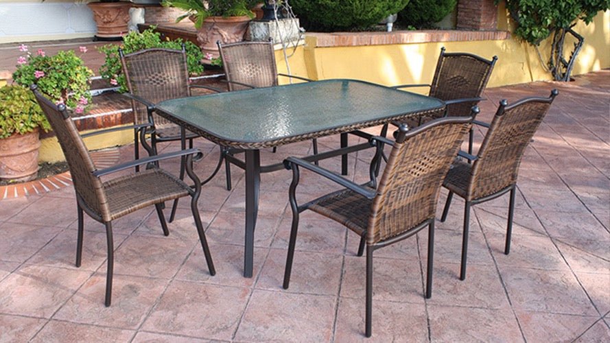 Silla de Exterior Marcovia - #pino_y_jacaranda#