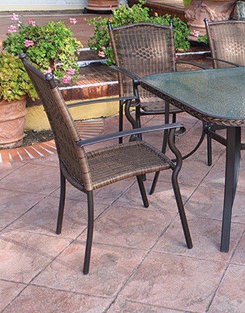 Silla de Exterior Marcovia - #pino_y_jacaranda#