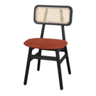Silla de fresno con respaldo de rejilla Gianni