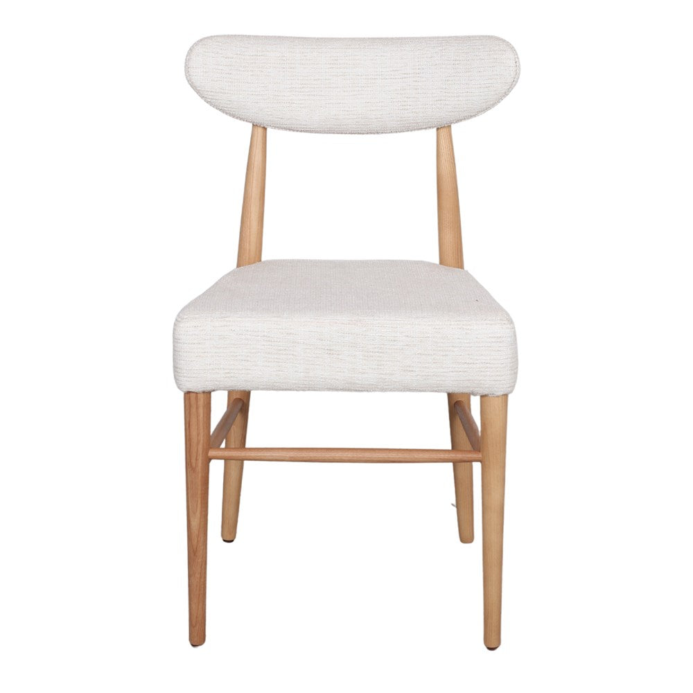 Silla de fresno tapizada Amedeo