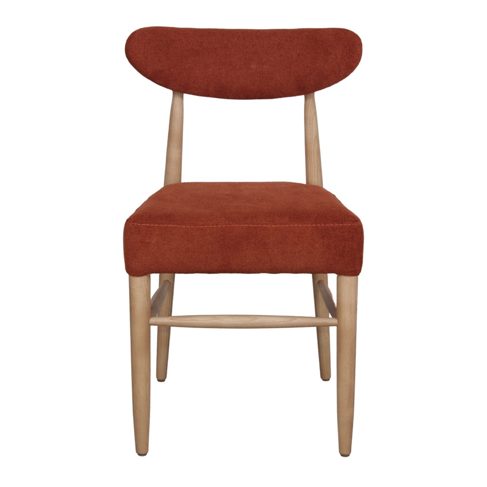 Silla de fresno tapizada Amedeo