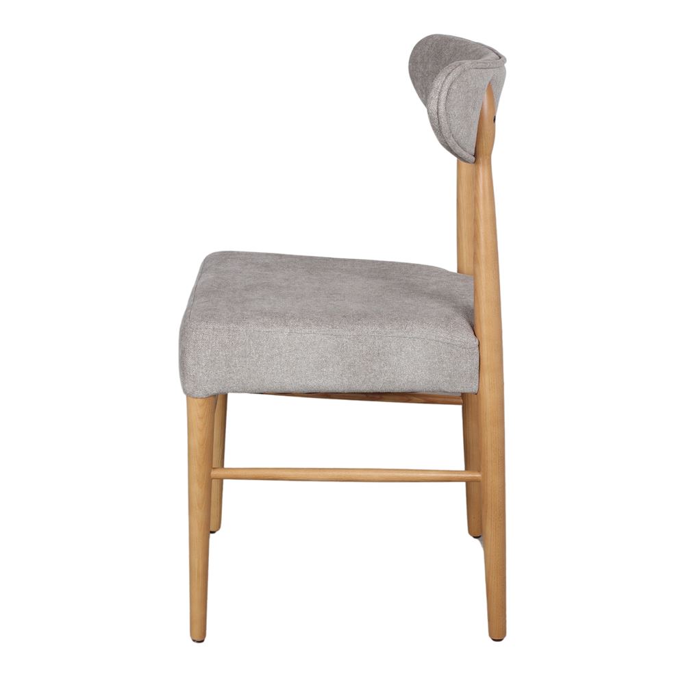 Silla de fresno tapizada Amedeo