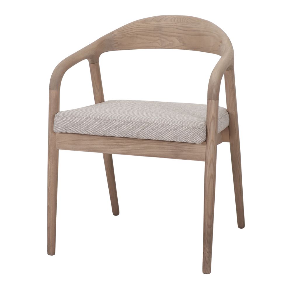 Silla de fresno torneado con brazos Bettina