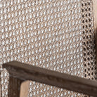 Silla de fresno y lino Alcalalí blanco roto