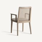 Silla de fresno y lino Alcalalí marrón