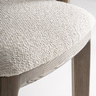 Silla de fresno y lino Alcalalí marrón