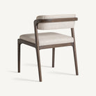 Silla de fresno y tapizado beige Vinaròs