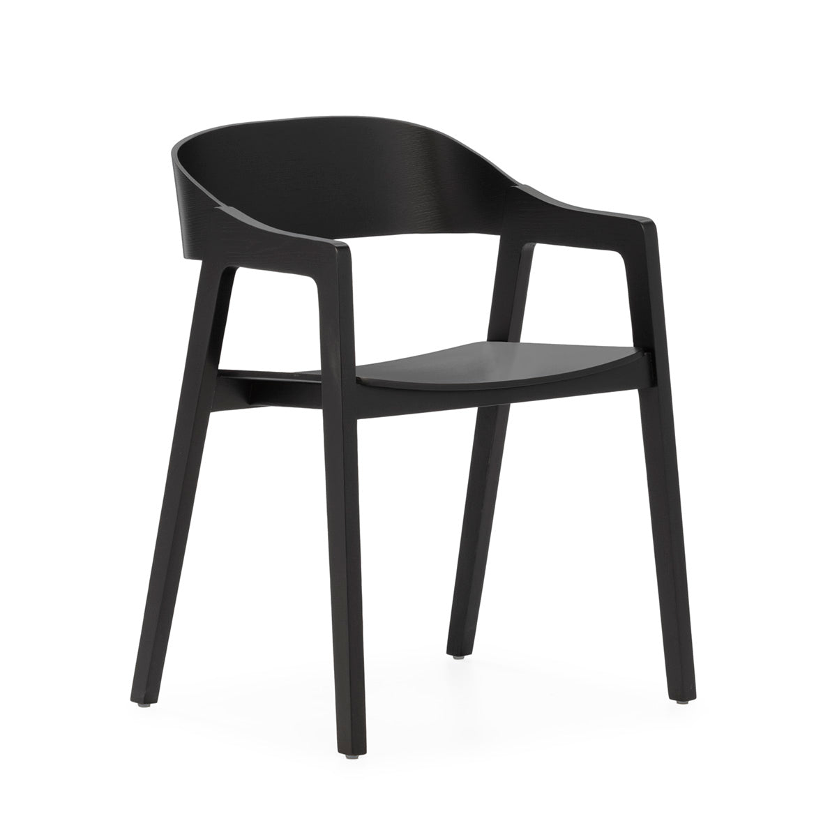 Silla de madera de haya Laranjeiro