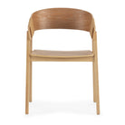 Silla de madera de roble Cerveteri