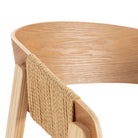 Silla de madera de roble Cerveteri