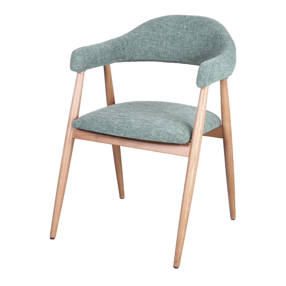 Silla de madera torneada con brazos Anel