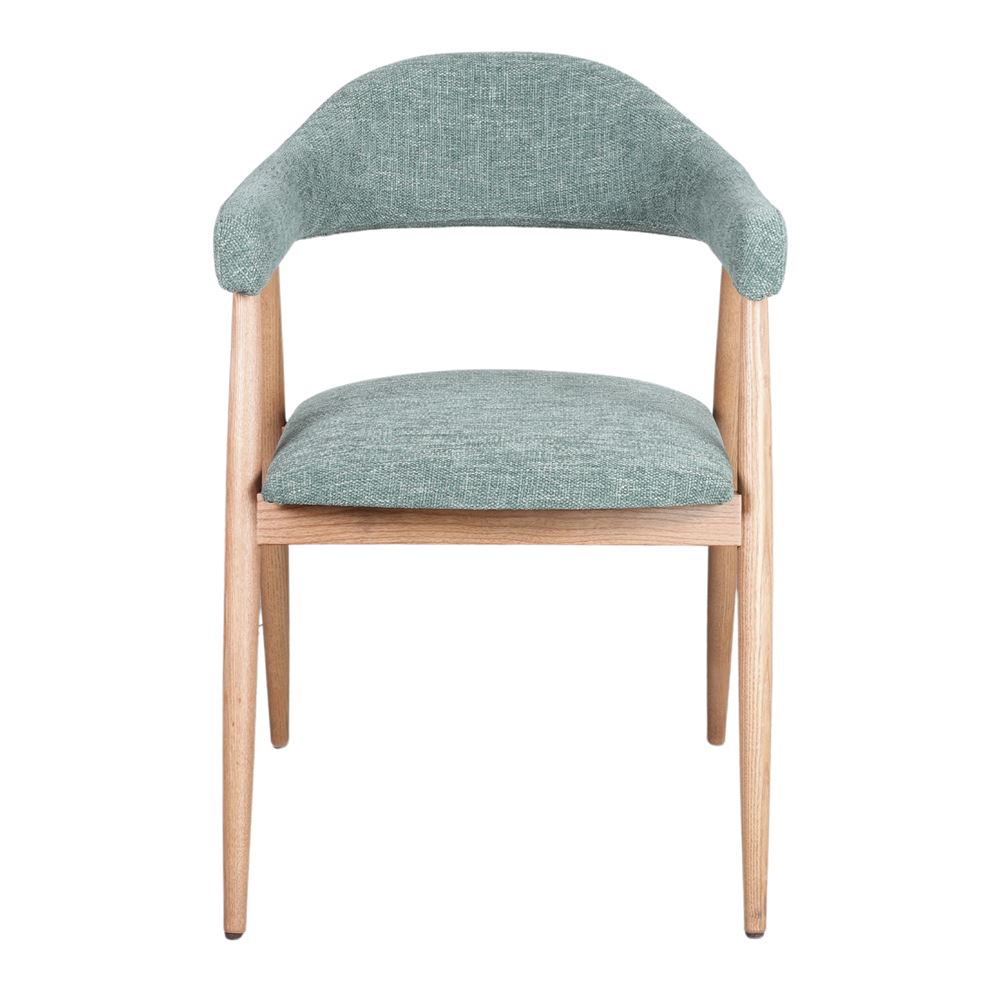 Silla de madera torneada con brazos Anel