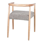 Silla de madera torneada con brazos Carina