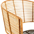 Silla de mimbre y metal Kamateron