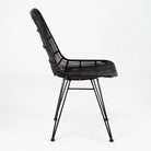 Silla de mimbre y metal Milazzo