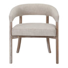 Silla de olmo tapizada con brazos Timoteo