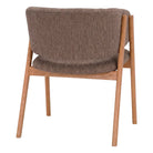 Silla de olmo torneado tapizada Regulus