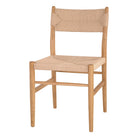 Silla de olmo y cuerda natural Sirio