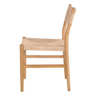 Silla de olmo y cuerda natural Sirio