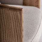 Silla de piel y roble Laguar