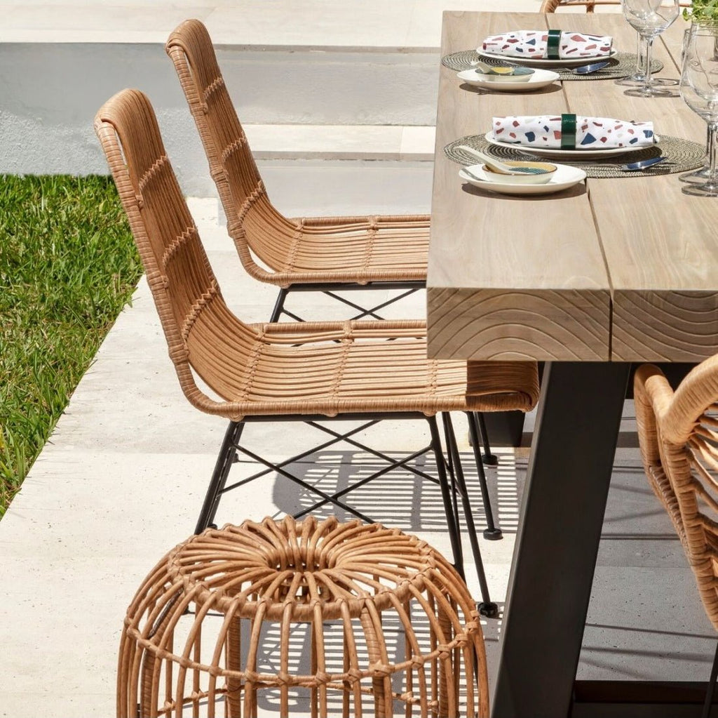 Silla de Ratán Nerva - #pino_y_jacaranda#