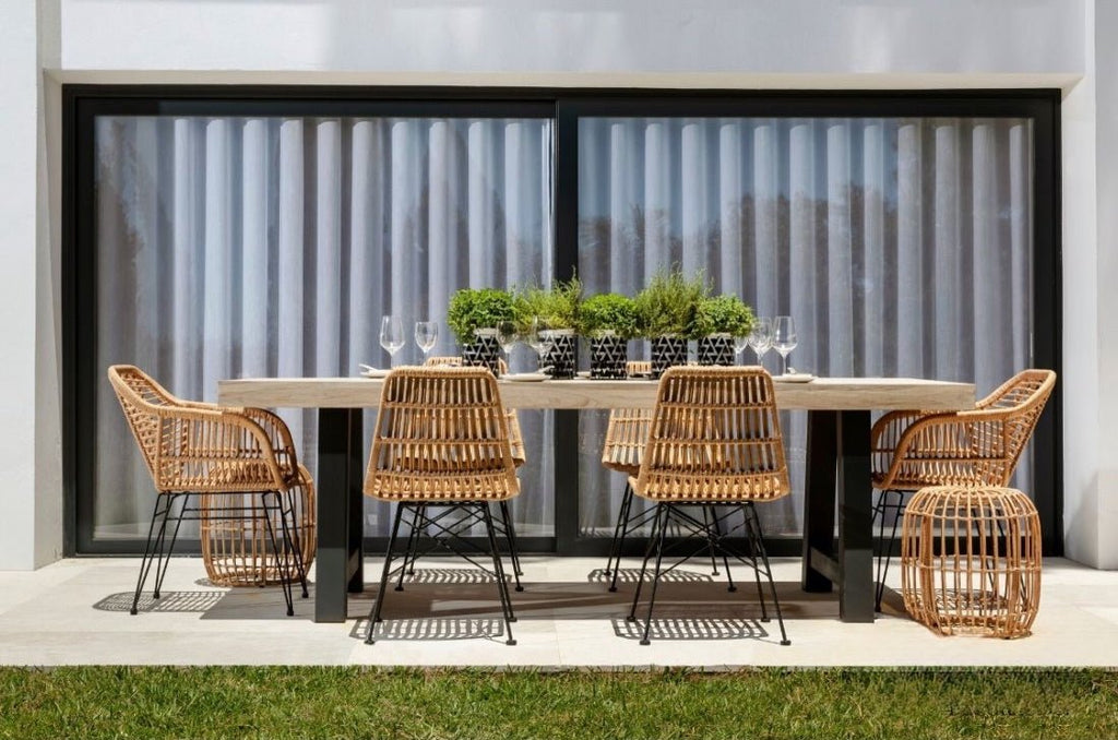 Silla de Ratán Nerva - #pino_y_jacaranda#
