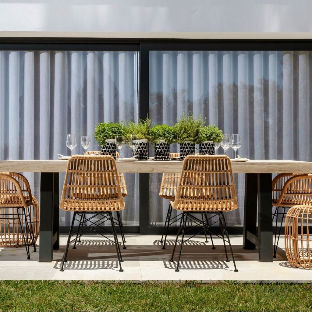 Silla de Ratán Nerva - #pino_y_jacaranda#